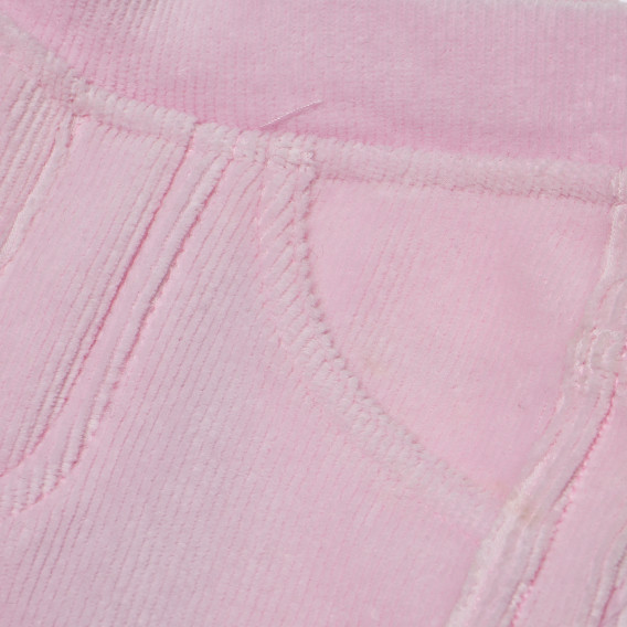 Pantaloni roz cu buzunare, pentru fete Benetton 164567 4