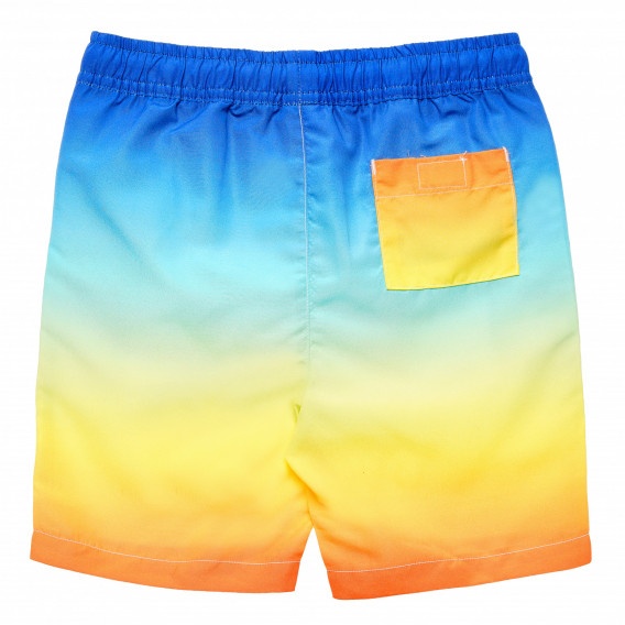 Costum de baie pentru fete - pantaloni scurți multicolori ZY 164575 4