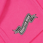 Pijamale din bumbac, două piese, pentru fete, roz Monster High 164799 2