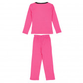 Pijamale din bumbac, două piese, pentru fete, roz Monster High 164803 5