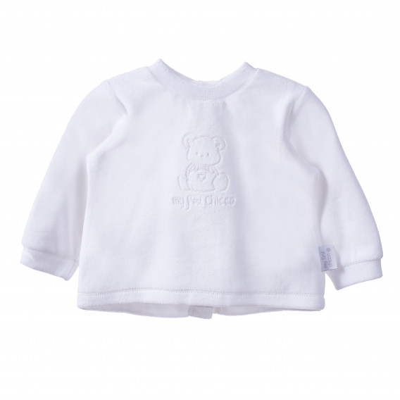 Bluză pentru bebeluși, albă Chicco 165073 