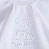 Bluză pentru bebeluși, albă Chicco 165074 2