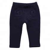 Pantaloni pentru bebeluși, de culoare albastră Chicco 165193 
