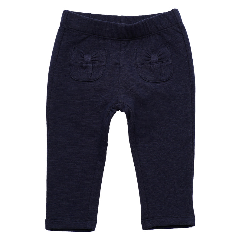 Pantaloni pentru bebeluși, de culoare albastră  165193