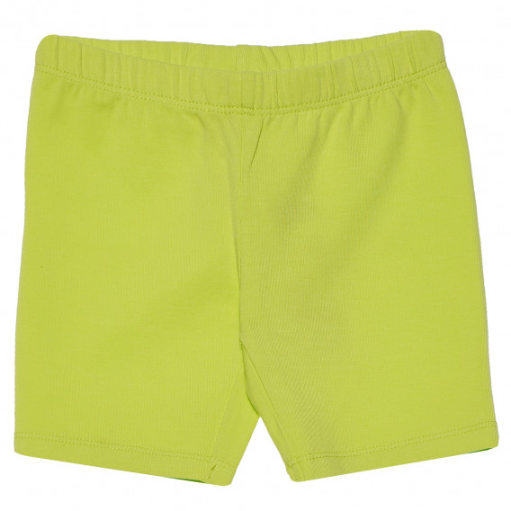 Pantaloni pentru fete, pe galben Benetton 165417 