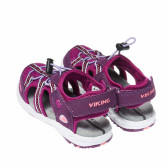 Sandale elastice reglabile pentru fete Viking 16631 1