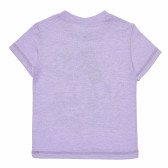 Tricou în violet, pentru o fată Benetton 166607 4