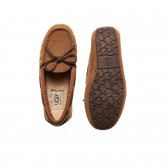 Pantofi maro pentru băieți, cu căptușeală imprimată cu tigru UGG 16724 3