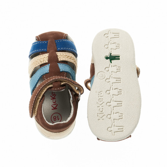 Sandale de copii pentru băieți KICKERS 16727 3