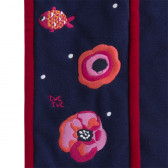 Set de fes, fular și mănuși cu flori roz Tuc Tuc 1675 3