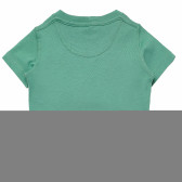 Tricou din bumbac pentru băieți, verde închis Benetton 168415 4