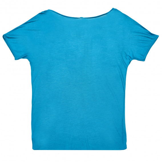 Tricou pentru o fată, albastru Benetton 168473 2