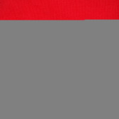 Tricou de bumbac pentru fete, roșu cu cusături albe Original Marines 168725 3