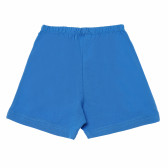 Pantaloni pentru copii din bumbac cu elastic pe talie, albaștri pentru băieți Original Marines 168964 2