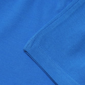 Pantaloni pentru copii din bumbac cu elastic pe talie, albaștri pentru băieți Original Marines 168966 4
