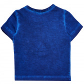 Tricou din bumbac cu buzunar pentru băieți în albastru Original Marines 169342 2