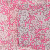 Pantaloni pentru copii din bumbac Benetton pentru fete, roz Benetton 169827 3