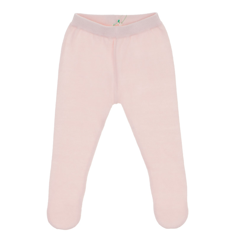 Pantaloni pentru copii cu picior pentru fete de culoare roz  169894