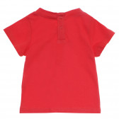Bluză de bumbac pentru băieți, culoarea roșie Tape a l'oeil 170466 4