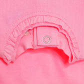 Rochie roz din bumbac, cu imprimeu, pentru fete Tape a l'oeil 170473 3
