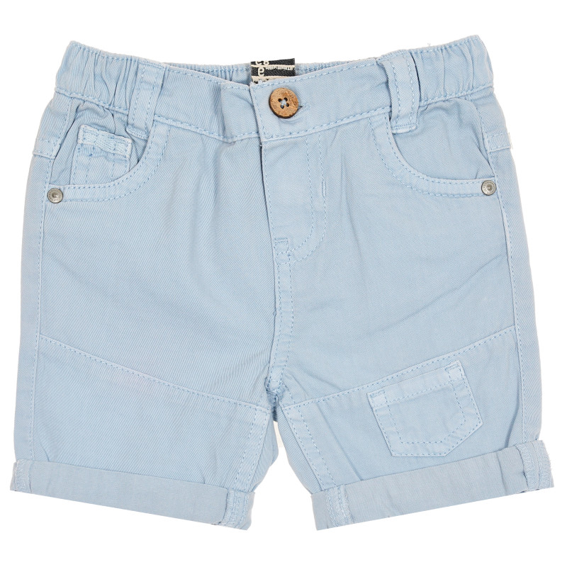 Pantaloni din bumbac pentru băieți, albaștri  170647