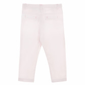 Pantaloni din bumbac pentru fetițe, roz Tape a l'oeil 170658 4