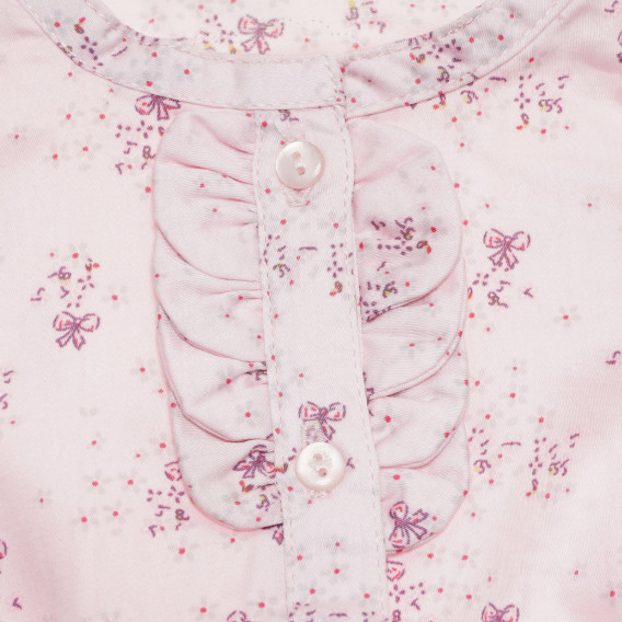 Rochie de bumbac, pentru fete - roz Tape a l'oeil 170695 2