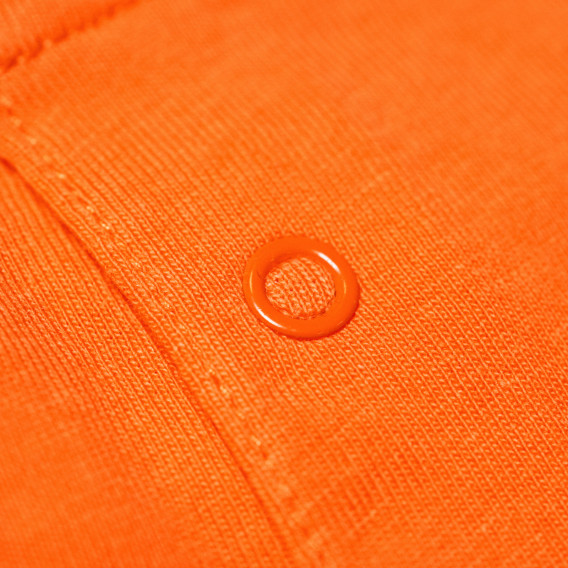 Bluză de bumbac pentru băieți, culoare portocalie Tape a l'oeil 170747 2