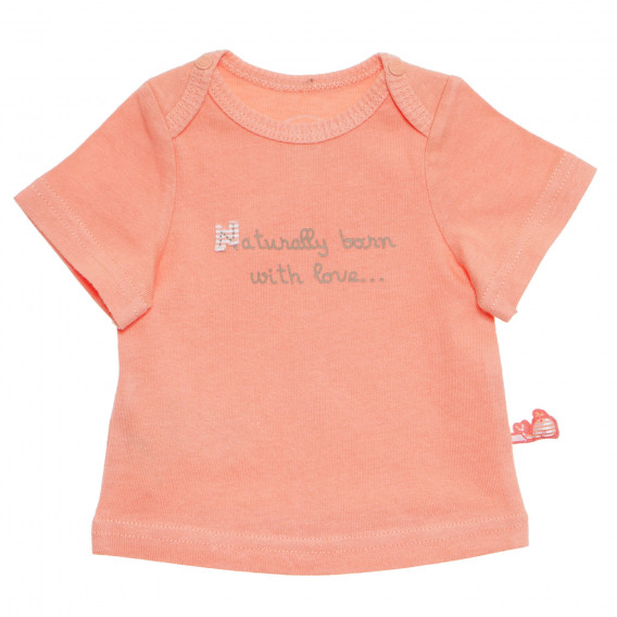 Bluză de bumbac pentru bebeluși, portocalie Tape a l'oeil 170782 