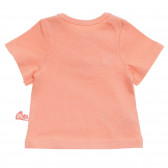 Bluză de bumbac pentru bebeluși, portocalie Tape a l'oeil 170785 4