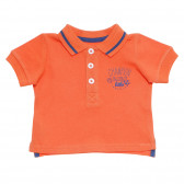 Bluză de bumbac pentru băieți, culoarea portocalie Tape a l'oeil 170786 
