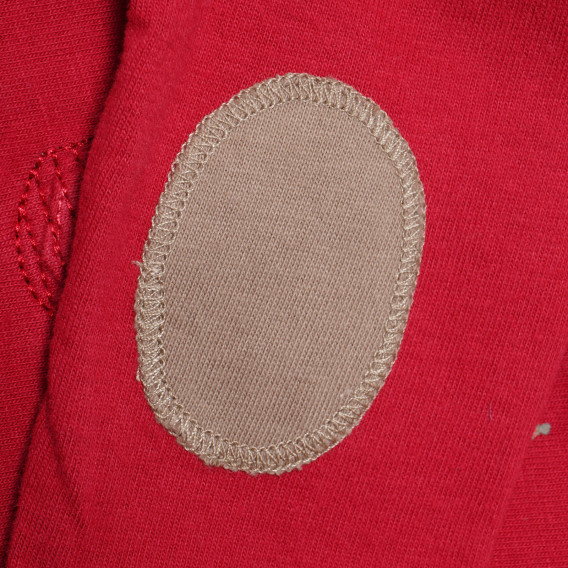 Bluză cu mâneci lungi pentru bebeluși, roșu  170796 5