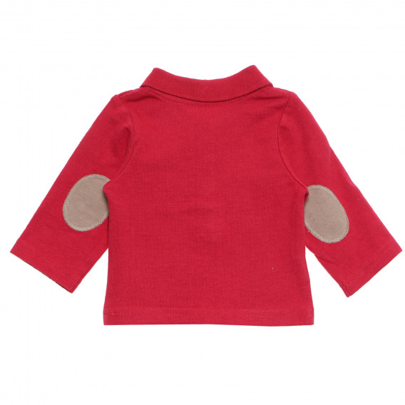 Bluză cu mâneci lungi pentru bebeluși, roșu  170797 7