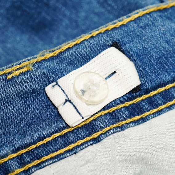 Jeans pentru fete, albaștri cu talie reglabilă Tape a l'oeil 170809 4