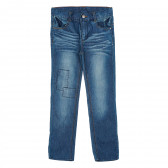 Jeans, de culoare albastră, pentru băieți Tape a l'oeil 170914 5
