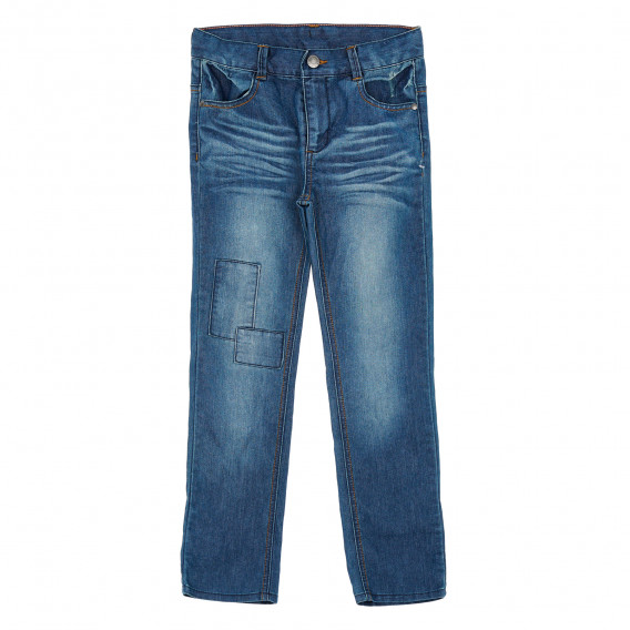 Jeans, de culoare albastră, pentru băieți Tape a l'oeil 170914 5