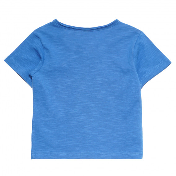Bluză de bumbac pentru băieți, albastru deschis Tape a l'oeil 170997 4