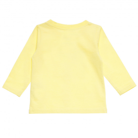Bluză galbenă din bumbac, pentru băieței Tape a l'oeil 171005 4
