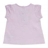 Rochie de bumbac pentru fete, violet Tape a l'oeil 171025 4