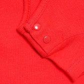 Tricou de bumbac pentru fete, culoarea roșie Tape a l'oeil 171032 3