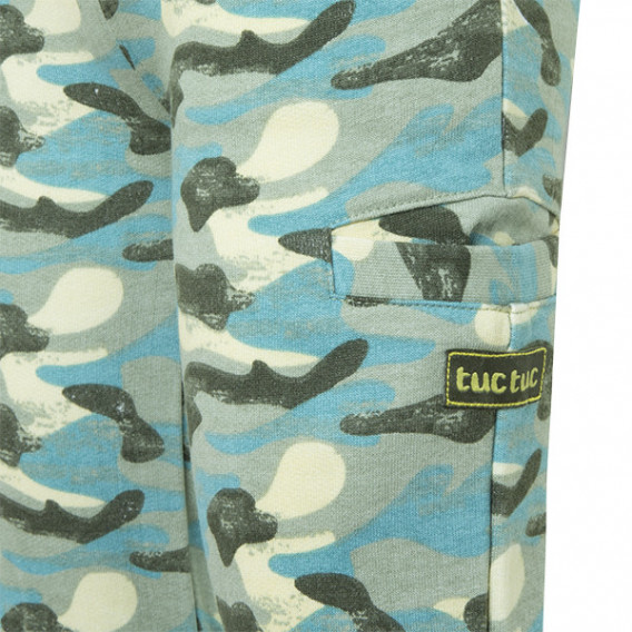 Pantaloni cu imprimeu camuflaj - unisex Tuc Tuc 1711 3