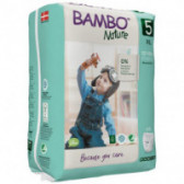 Scutece chiloțel ecologice de unică folosință Bambo Nature, mărimea 5 XL, 12-18 kg, 19 buc. Bambo Nature 171182 