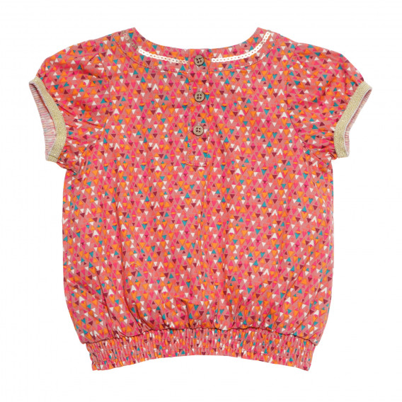 Bluză de bumbac pentru fetițe, multicolor Tape a l'oeil 171235 2