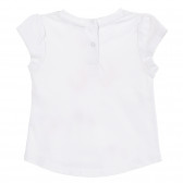 Rochie albă din bumbac cu imprimeu de balon pentru fetițe Tape a l'oeil 171288 4