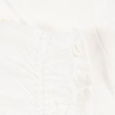 Tricou din bumbac alb, pentru fetițe Tape a l'oeil 171311 3