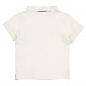 Tricou cu mânecă scurtă pentru băieți, alb  171332 7