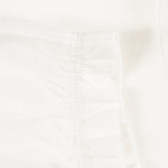 Bluză de bumbac alb pentru fetițe, cu imprimeu delicat Tape a l'oeil 171363 3