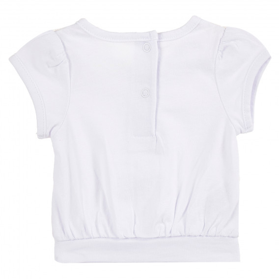 Bluză albă din bumbac, pentru fetițe Tape a l'oeil 171388 4