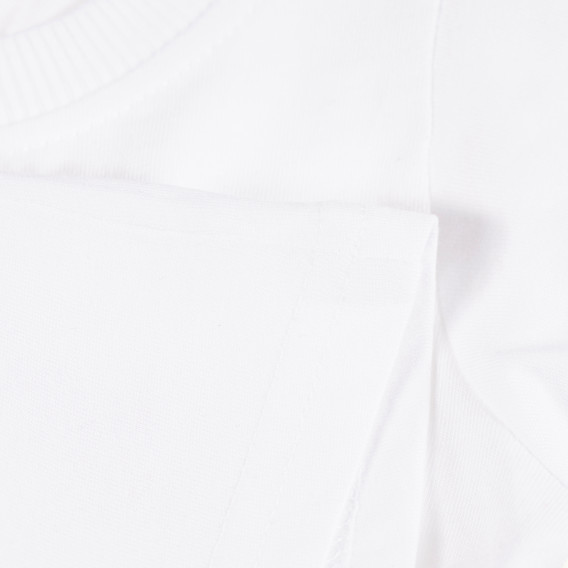 Bluză din bumbac de culoare albă pentru bebeluși Tape a l'oeil 171403 3