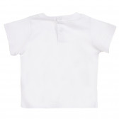 Bluză din bumbac de culoare albă pentru bebeluși Tape a l'oeil 171404 4